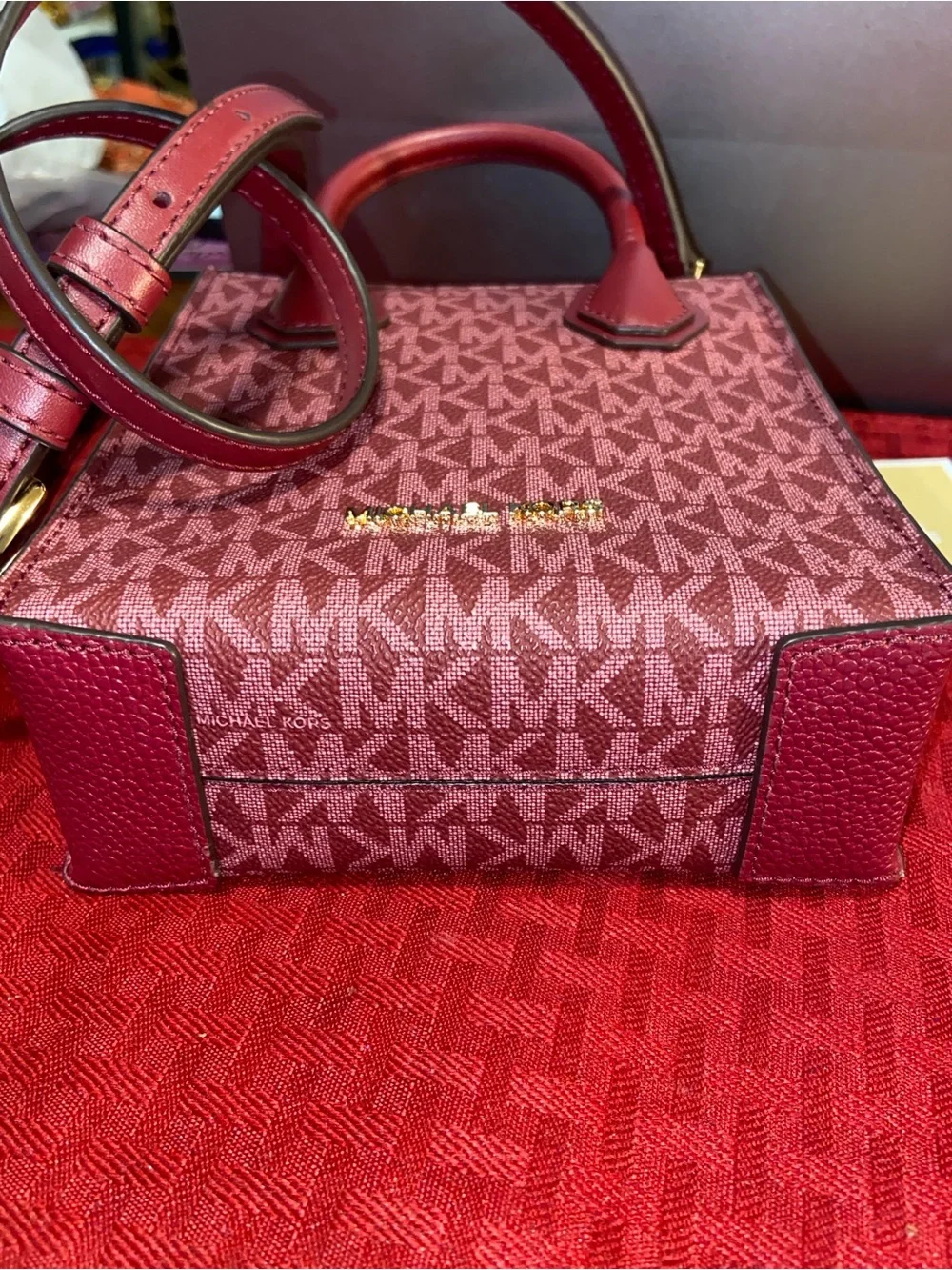 Michael Kors Mercer XS Mini Shopper Mulberry/Multi